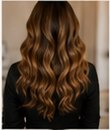 Caramel balayage hair