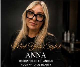 Meet your stylist Anna — dedicated to enhancing your natural beauty